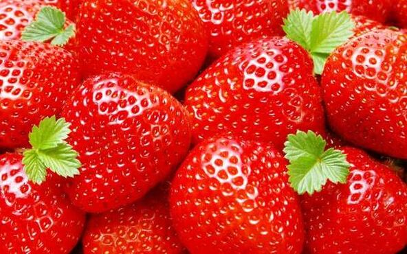 strawberries to increase strength