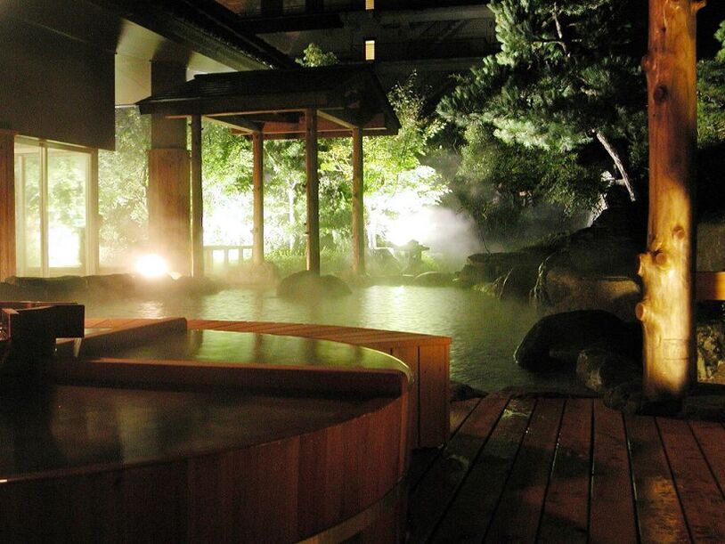 Japanese bath and water methods to increase strength