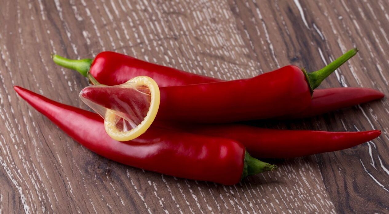 Chili peppers increase testosterone levels in a person's body and improve strength