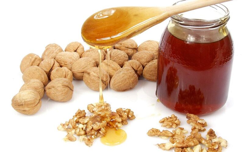 honey and nuts to increase activity