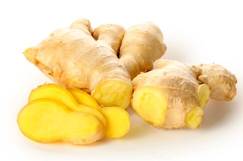 ginger root for activity