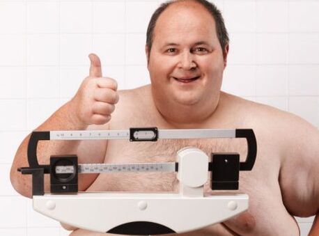 Obesity is one of the reasons for the deterioration of male function